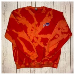 Bleached Buffalo Bills sweatshirt
